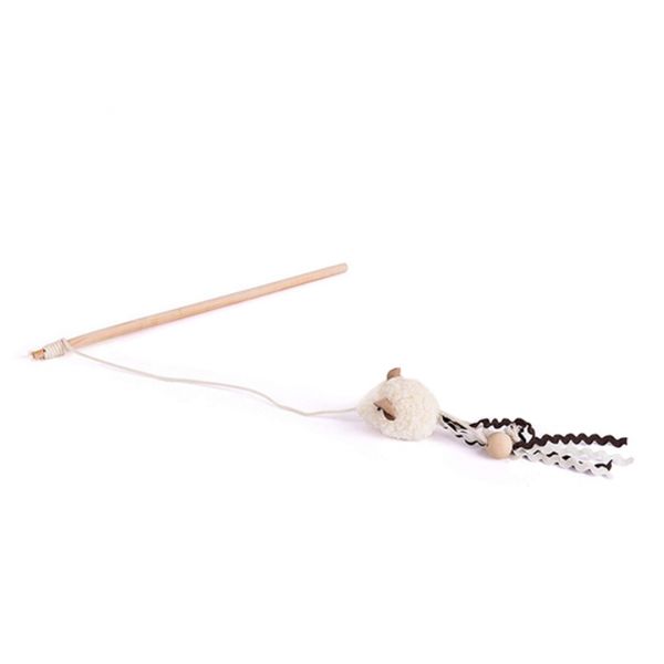 Canne à pêche pour chat
