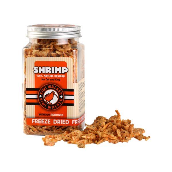 Friandises lyophilisées 100% crevettes